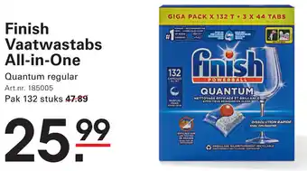 Sligro Finish Vaatwastabs All in One aanbieding