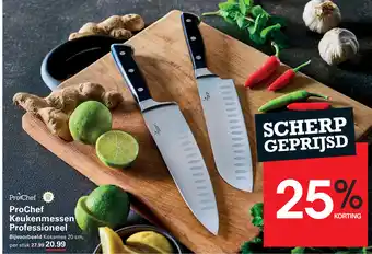 Sligro ProChef ProChef Keukenmessen Professioneel aanbieding