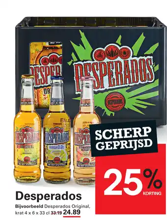 Sligro Desperados aanbieding