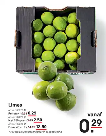 Sligro Limes aanbieding