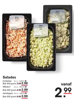 Sligro Salade Coleslaw aanbieding