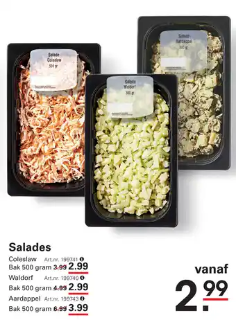 Sligro Salade Coleslaw aanbieding