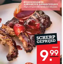 Sligro Huisgemaakte aardbeien barbecuesaus aanbieding