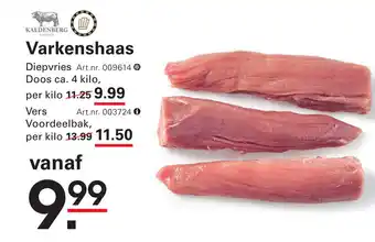 Sligro Varkenshaas aanbieding