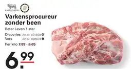 Sligro Varkensprocureur zonder been aanbieding