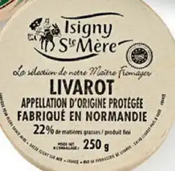 Sligro Isigny Sainte Mère Camembert au lait cru aanbieding