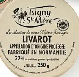 Sligro Isigny Sainte Mère Camembert au lait cru aanbieding
