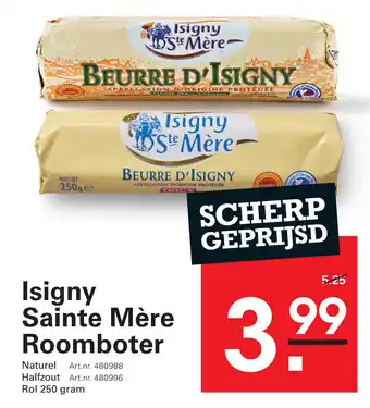 Sligro Isigny Sainte Mère Roomboter aanbieding