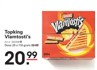 Sligro Topking Vlamtosti's aanbieding