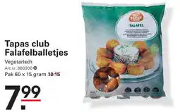 Sligro Tapas club Falafelballetjes aanbieding
