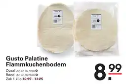 Sligro Gusto Palatine Flammkuchenbodem aanbieding