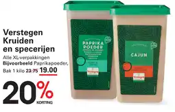 Sligro Verstegen Kruiden en specerijen aanbieding