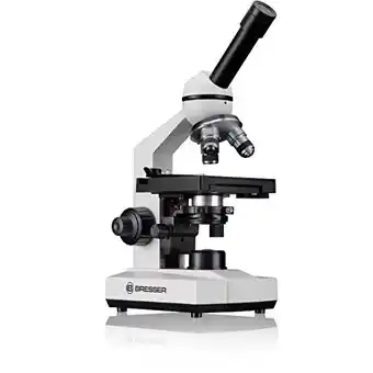 Conrad Bresser Optik 5102100 Erudit Basic Mono Doorlichtmicroscoop Monoculair 400 x Doorvallend licht aanbieding