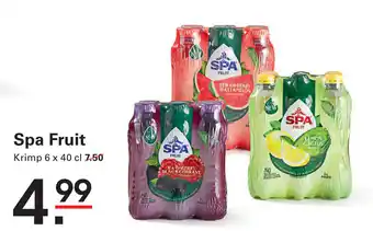 Sligro Spa Fruit aanbieding
