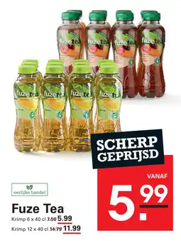 Sligro Fuze Tea aanbieding