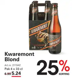 Sligro Kwaremont Blond aanbieding
