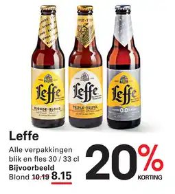 Sligro Leffe aanbieding