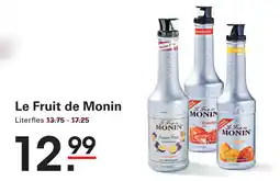 Sligro Le Fruit de Monin aanbieding