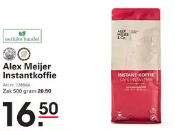 Sligro Alex Meijer Instantkoffie aanbieding