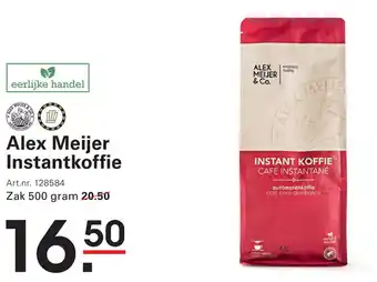 Sligro Alex Meijer Instantkoffie aanbieding