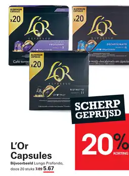Sligro L'Or Capsules aanbieding