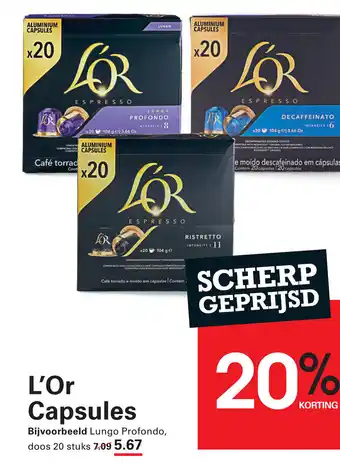 Sligro L'Or Capsules aanbieding