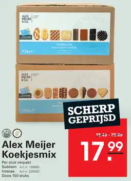 Sligro Alex Meijer Koekjesmix aanbieding