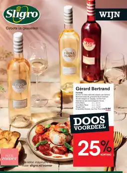 Sligro Gérard Bertrand aanbieding