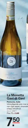 Sligro La Monetta Gavi di Gavi aanbieding