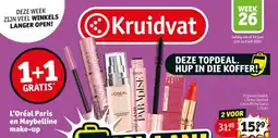 Kruidvat L'Oréal Paris en Maybelline make-up aanbieding