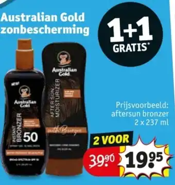 Kruidvat Australian Gold zonbescherming aanbieding