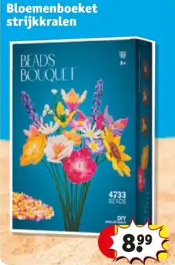 Kruidvat Bloemenboeket strijkkralen aanbieding