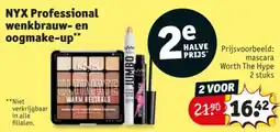Kruidvat NYX Professional wenkbrauw en oogmake-up aanbieding