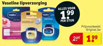 Kruidvat Vaseline lipverzorging aanbieding