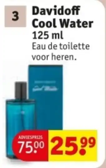 Kruidvat Davidoff Cool Water aanbieding