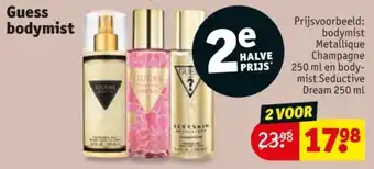 Kruidvat Guess bodymist aanbieding
