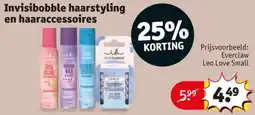 Kruidvat Invisibobble haarstyling en haaraccessoires aanbieding