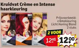 Kruidvat Kruidvat Crème en Intense haarkleuring aanbieding