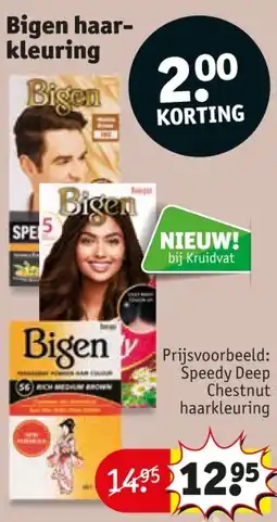 Kruidvat Bigen haarkleuring aanbieding