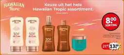 Kruidvat Hawaiian Tropic Glowing Protection Lotion SPF50 aanbieding