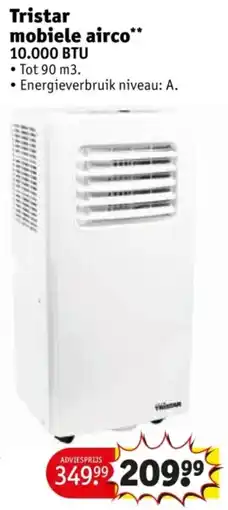Kruidvat Tristar mobiele airco aanbieding
