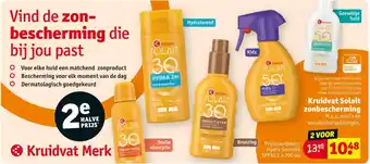 Kruidvat Kruidvat Solait zonbescherming aanbieding