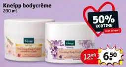 Kruidvat Kneipp bodycrème aanbieding
