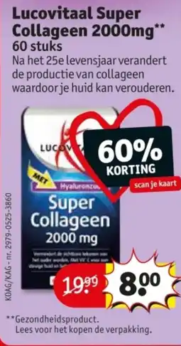 Kruidvat Lucovitaal Super Collageen aanbieding