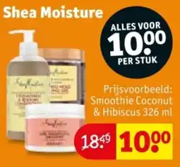 Kruidvat Shea Moisture aanbieding