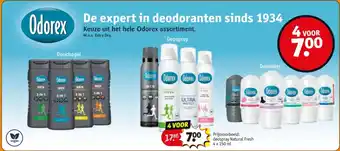 Kruidvat Deospray Natural Fresh aanbieding