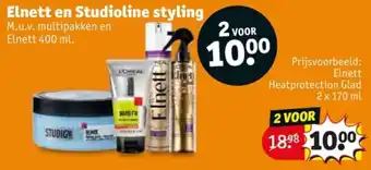 Kruidvat Elnett en Studioline styling aanbieding