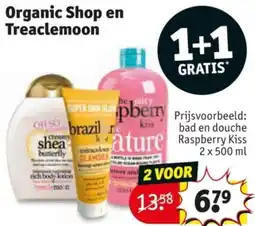 Kruidvat Organic Shop en Treaclemoon aanbieding