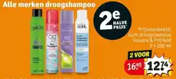 Kruidvat Alle merken droogshampoo aanbieding