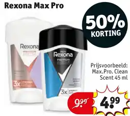 Kruidvat Rexona Max Pro aanbieding